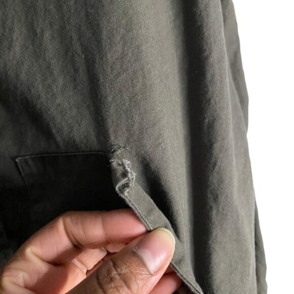 Warehouse One Women's Military Green Full Zip Lightweight Jacket - Picture 10 of 10